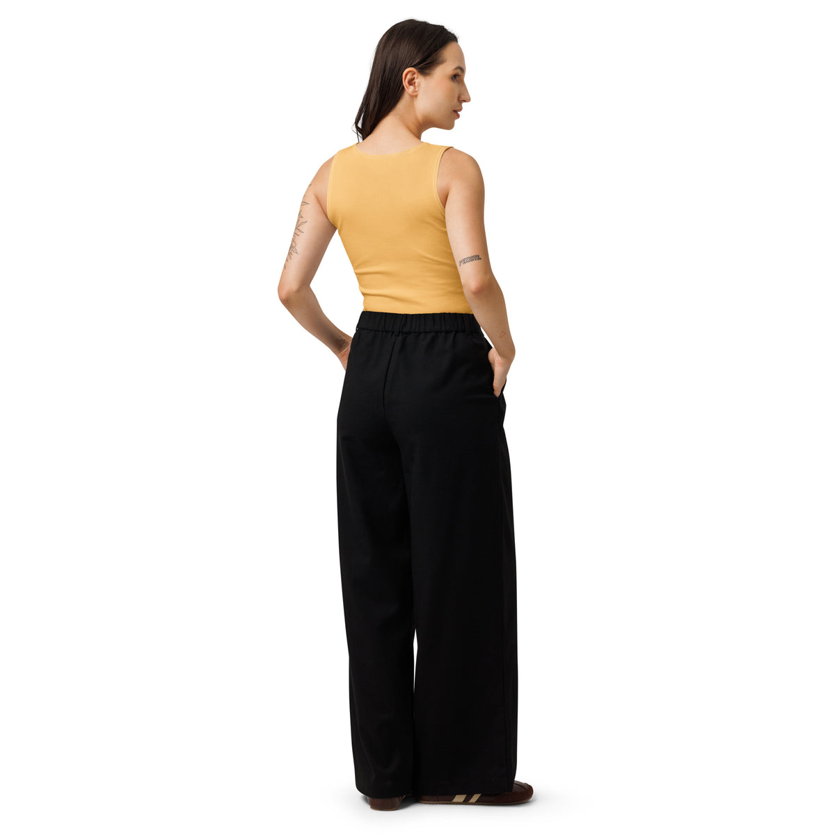 Crop-Top Orange – REAL HIP HOP STILL HIP HOP – Produktansicht 4