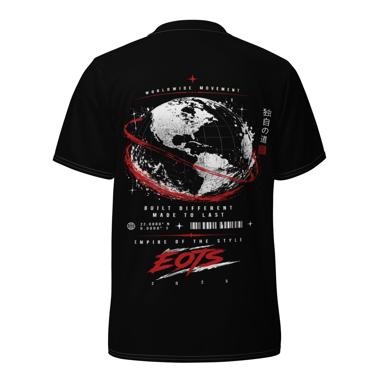 Kurzarm-Sporttrikot – EOTS Worldwide – Produktansicht 4