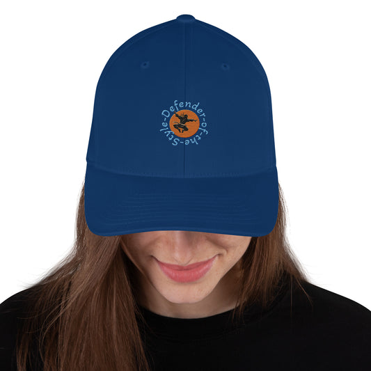 Cap – Defender of the Style – Königsblau – Produktansicht 2