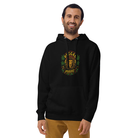 Hoodie – Reggae Music – Produktansicht 2