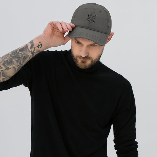 Dad Cap im Used Look – Grau – Produktansicht 2