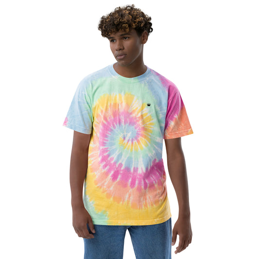 Oversized T-Shirt – Batik Sherbet Rainbow – Produktansicht 2
