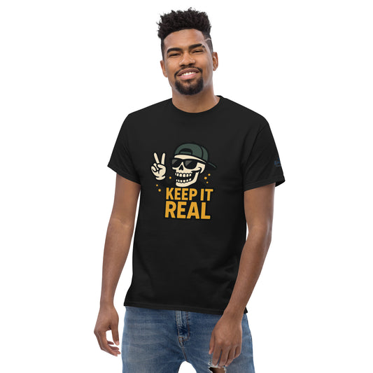 T-Shirt – Keep It Real – Produktansicht 2