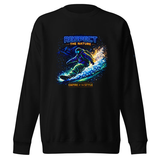 Sweatshirt – Respect the Nature – Produktansicht 2