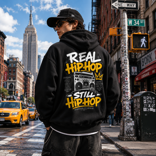 Zip-Hoodie REAL HIP HOP – STILL HIP HOP