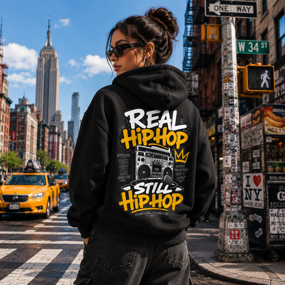 Zip-Hoodie REAL HIP HOP – STILL HIP HOP