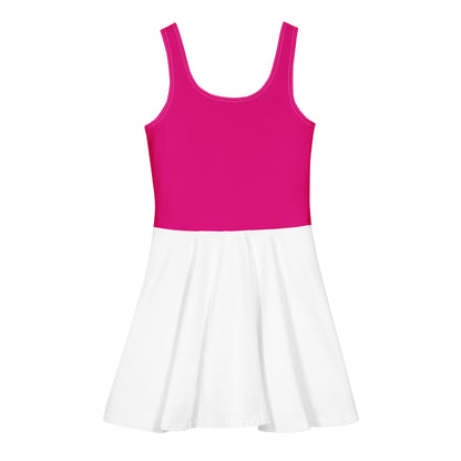 Skaterkleid Rosa-Weiß – Produktansicht 3
