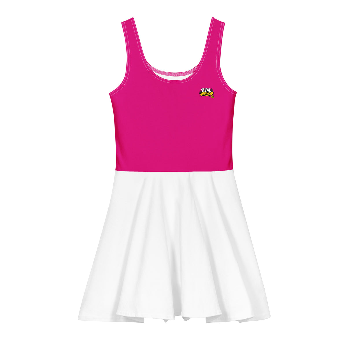 Skaterkleid Rosa-Weiß – Produktansicht 2