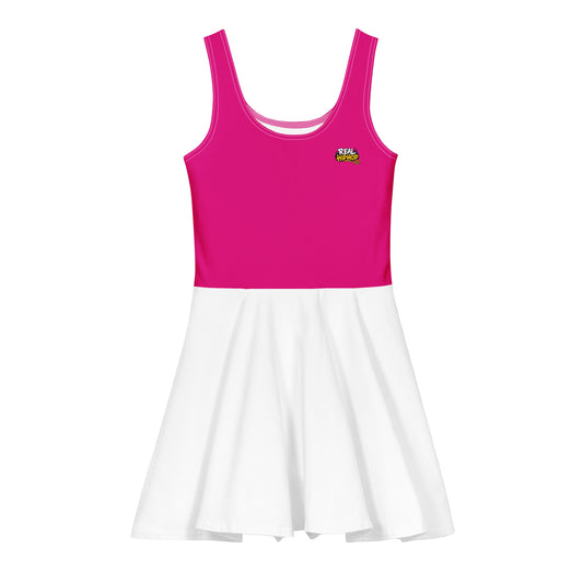 Skaterkleid Rosa-Weiß – Produktansicht 2