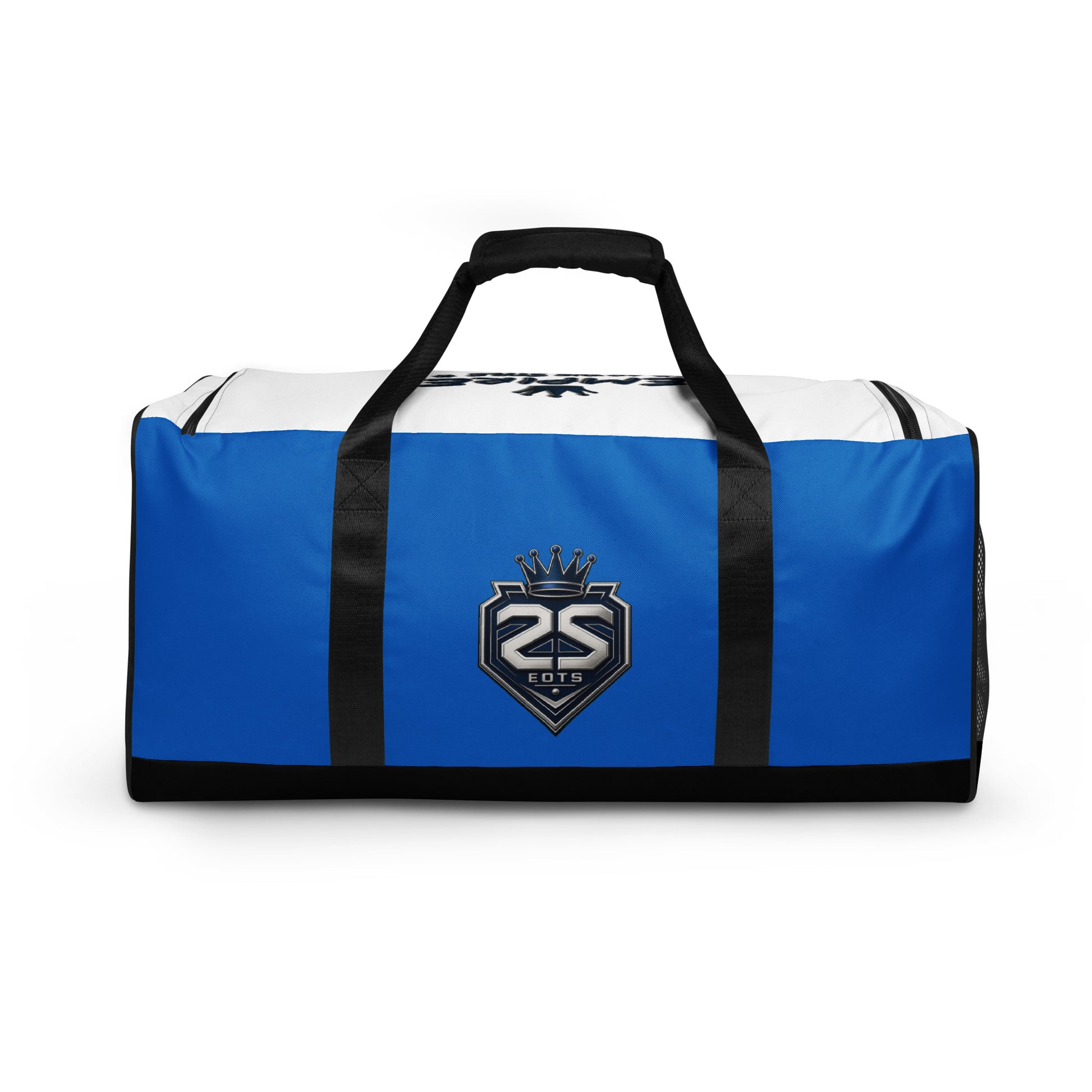 Weekender-Tasche – EOTS since 2025 – Blau & Weiß – Produktansicht 7