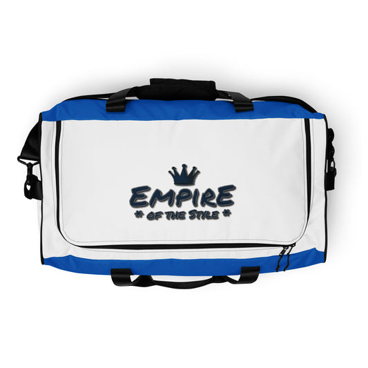 Weekender-Tasche – EOTS since 2025 – Blau & Weiß – Produktansicht 2