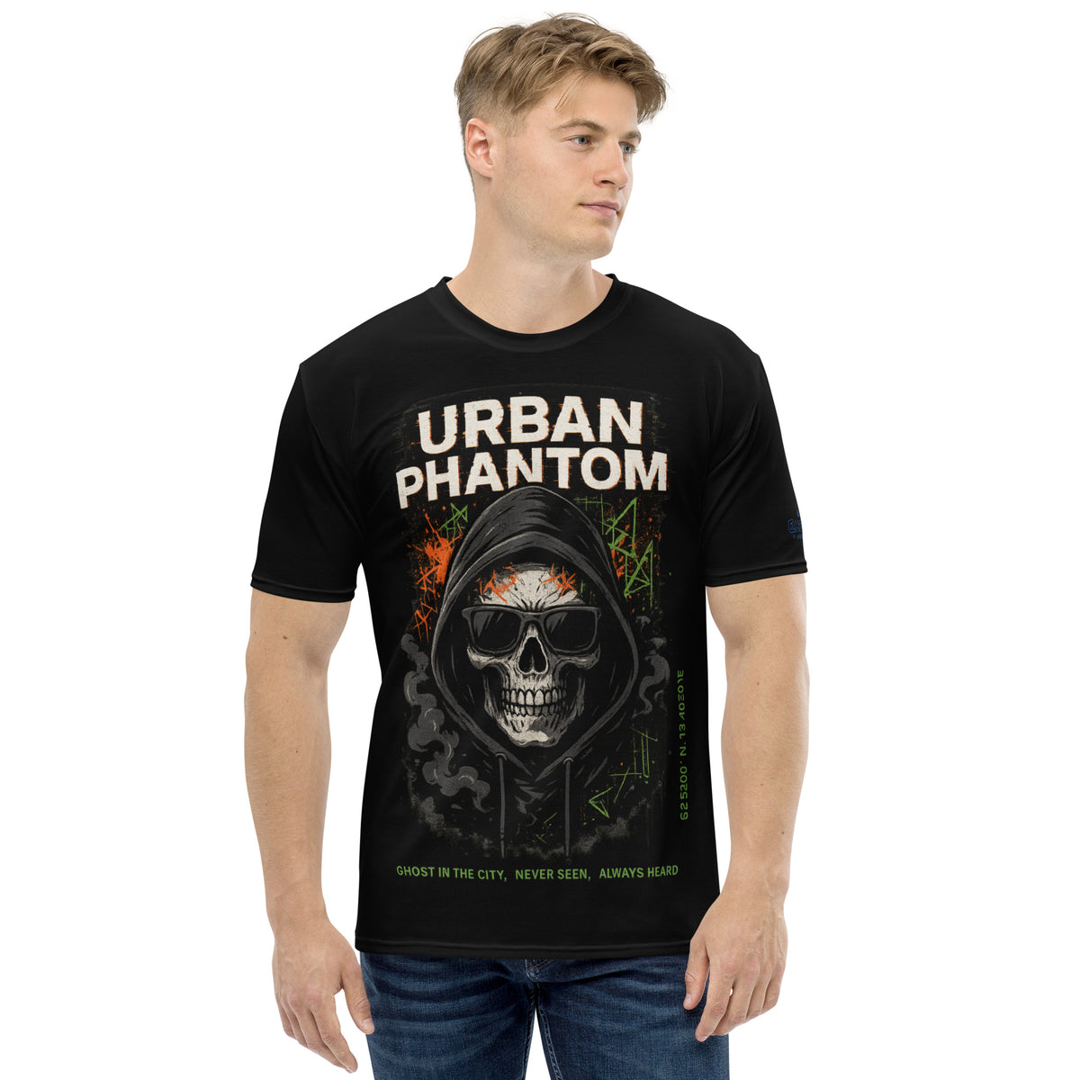 T-Shirt – Urban Phantom – Schwarz – Produktansicht 2