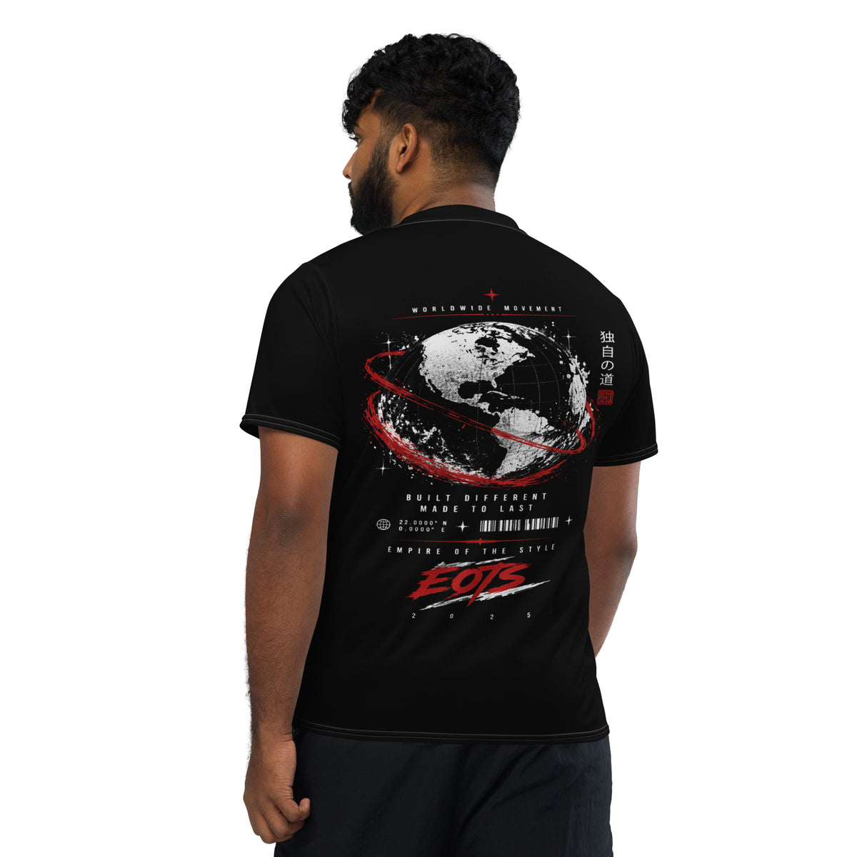 Kurzarm-Sporttrikot – EOTS Worldwide – Produktansicht 3