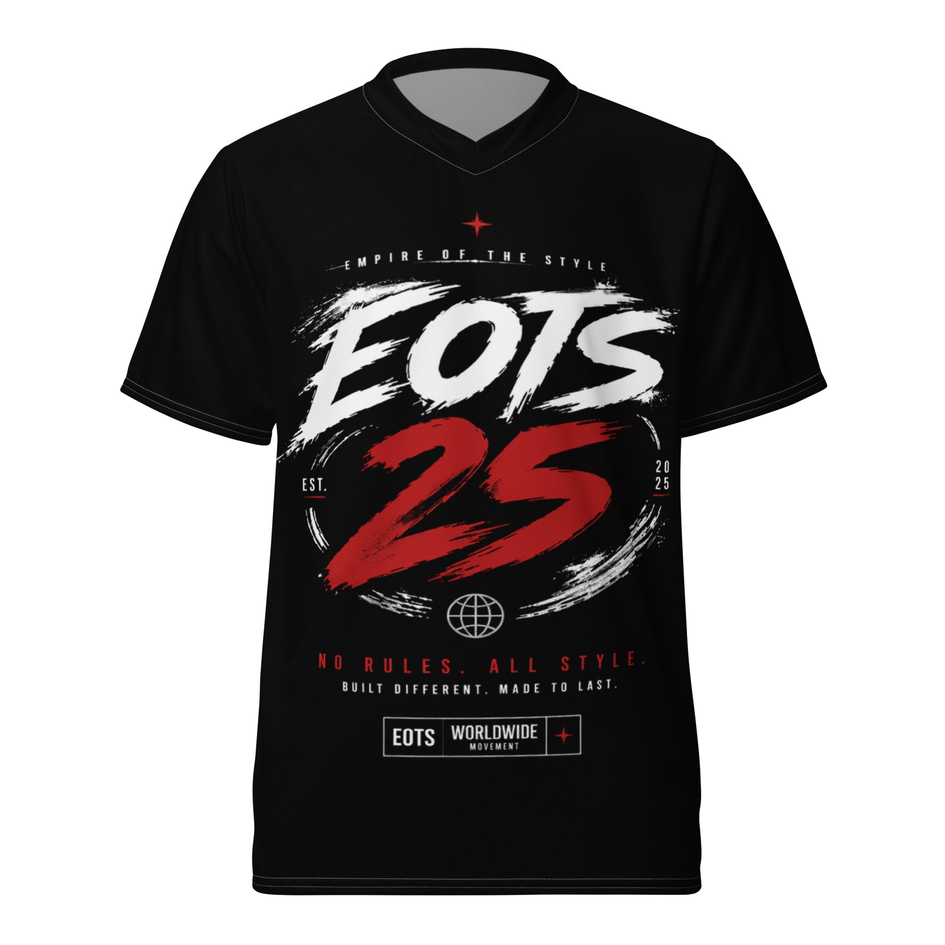 Kurzarm-Sporttrikot – EOTS Worldwide – Produktansicht 1