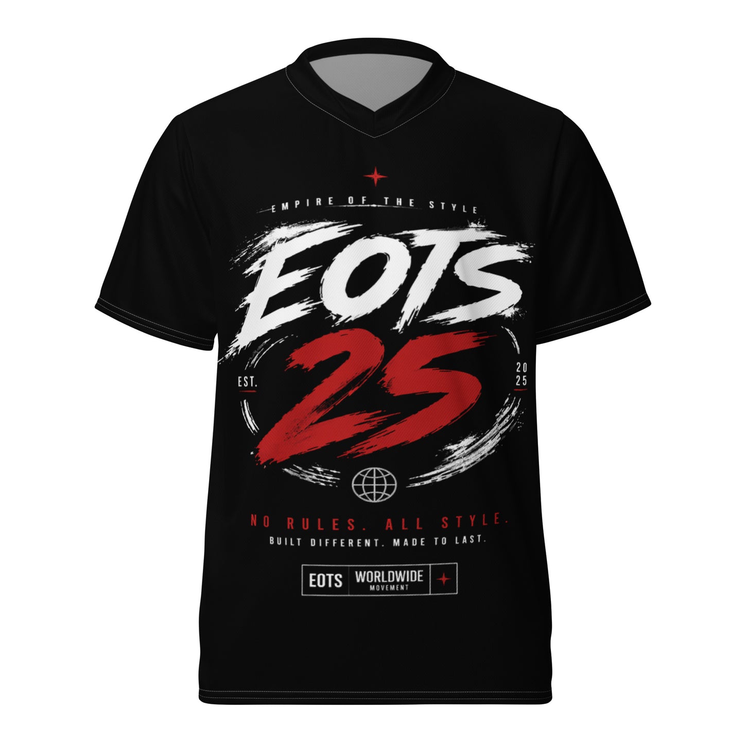 Kurzarm-Sporttrikot – EOTS Worldwide – Produktansicht 1
