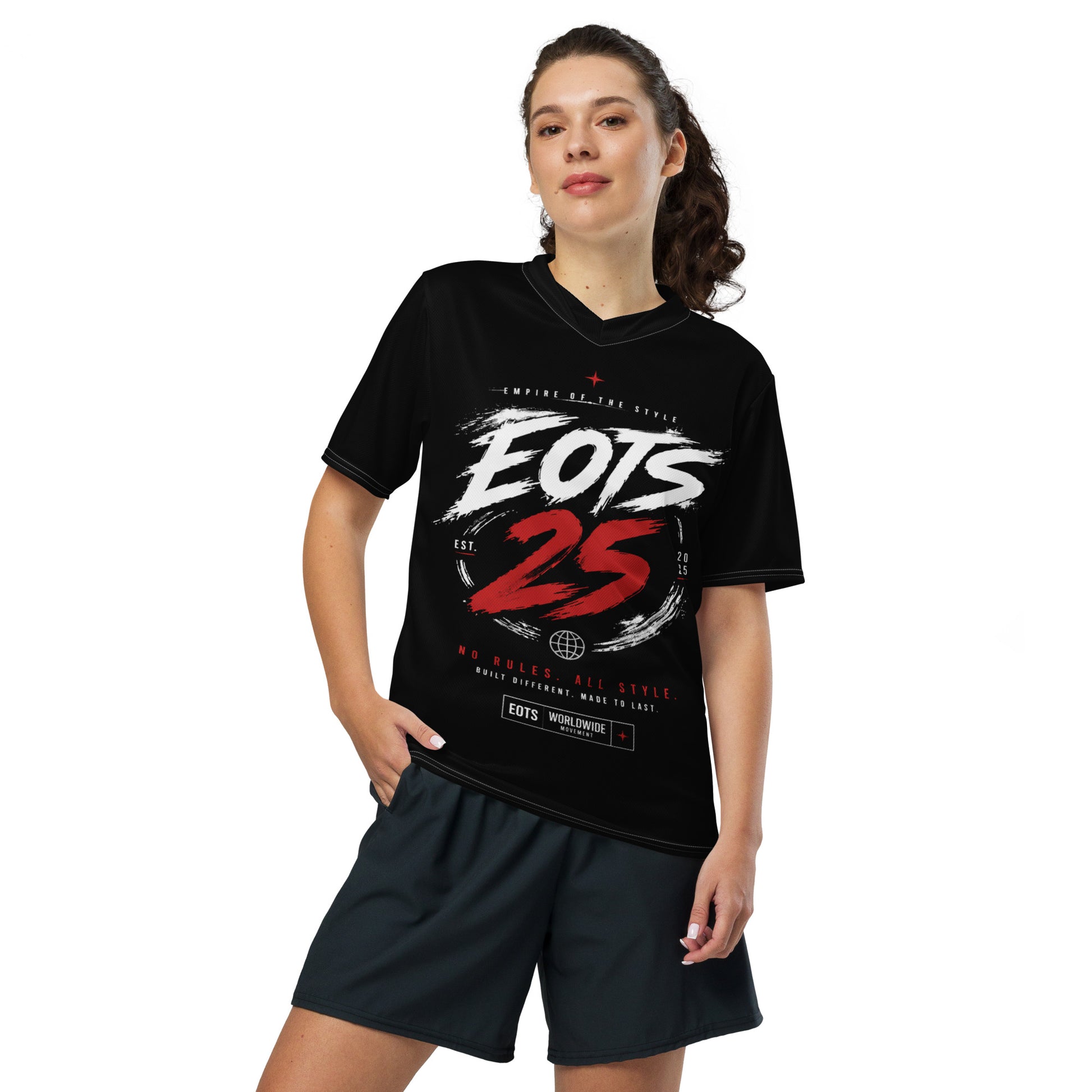Kurzarm-Sporttrikot – EOTS Worldwide – Produktansicht 3