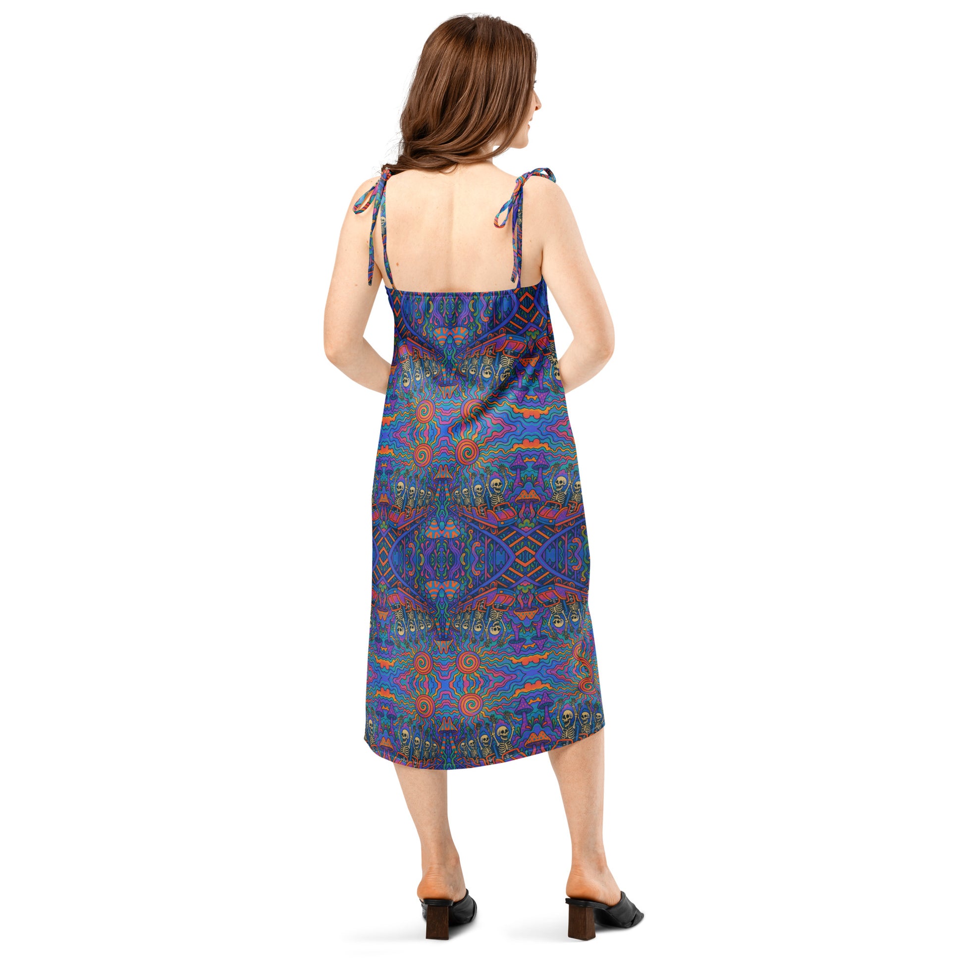 Trippy Ride, Tie-Strap Midi Dress – Produktansicht 2