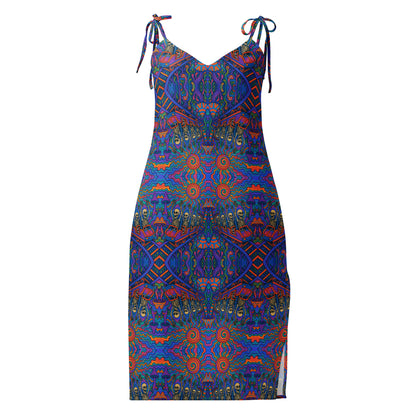 Trippy Ride, Tie-Strap Midi Dress – Produktansicht 4