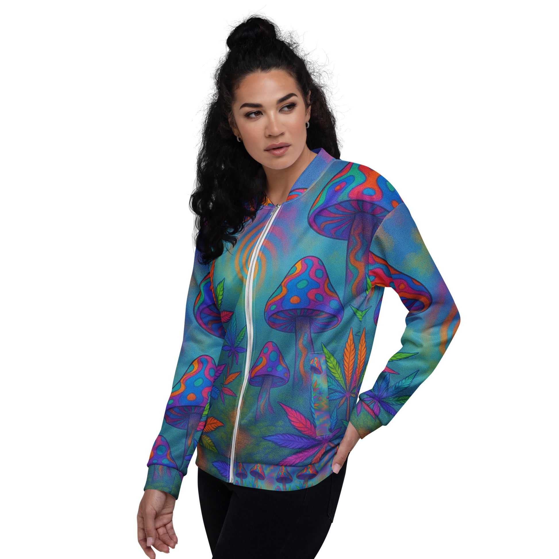 Psy Forest Bomberjacke – Produktansicht 4