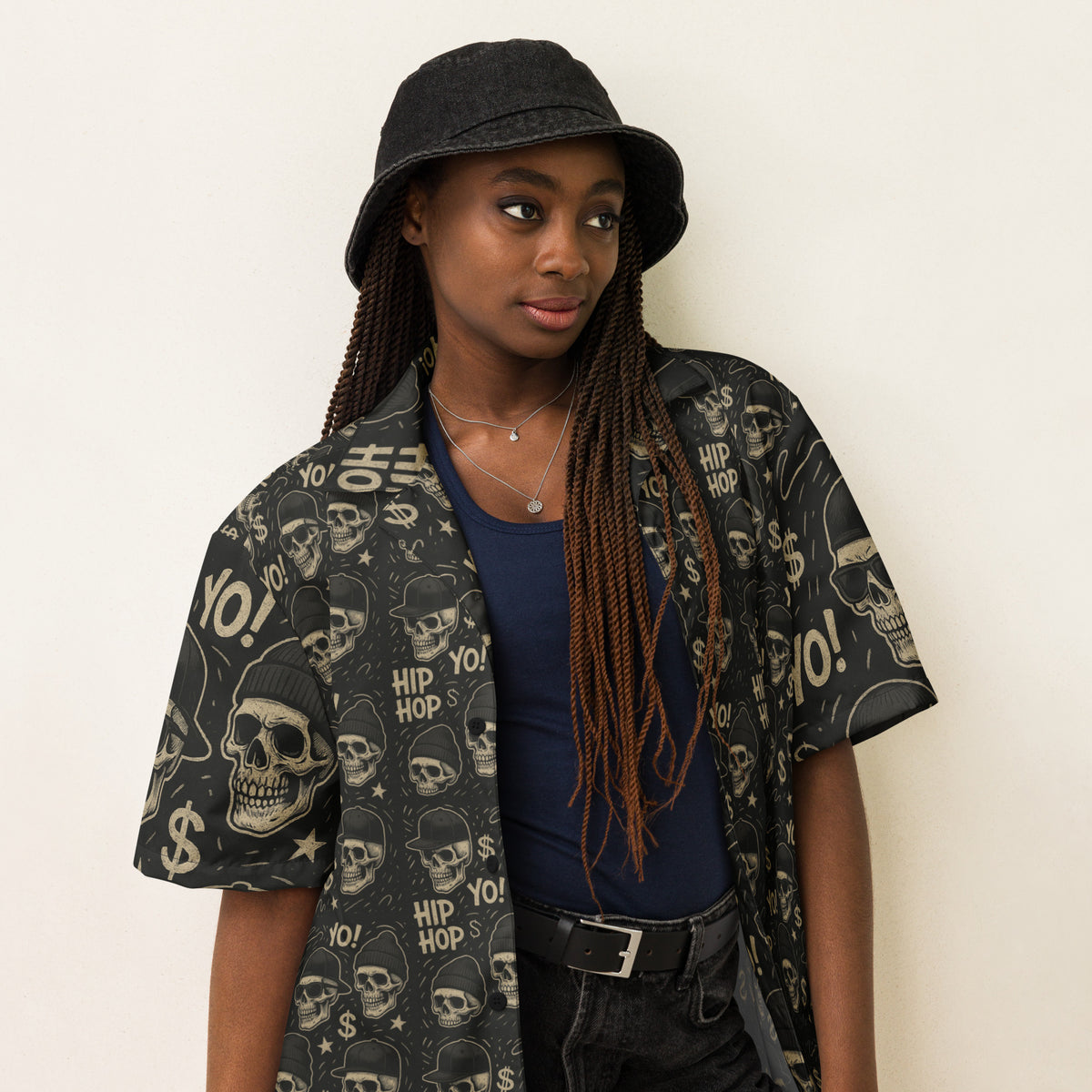 Shirt – Hip-Hop Head – Produktansicht 3