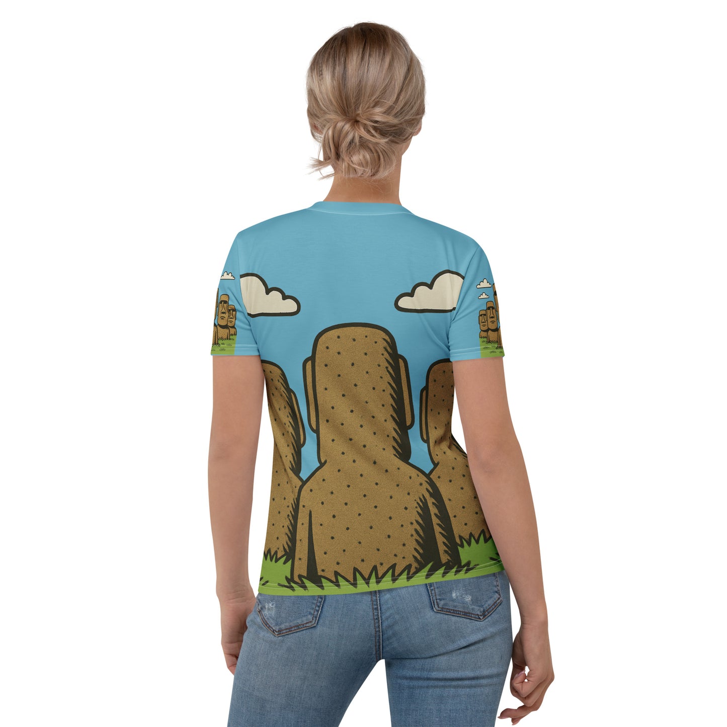 T-Shirt – Moai II – Produktansicht 3