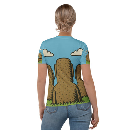 T-Shirt – Moai II – Produktansicht 3