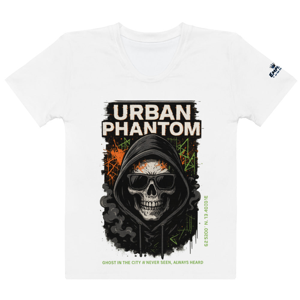 T-Shirt – Urban Phantom – Weiß – Produktansicht 1