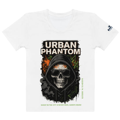 T-Shirt – Urban Phantom – Weiß – Produktansicht 1