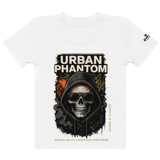 T-Shirt – Urban Phantom – Weiß – Produktansicht 1