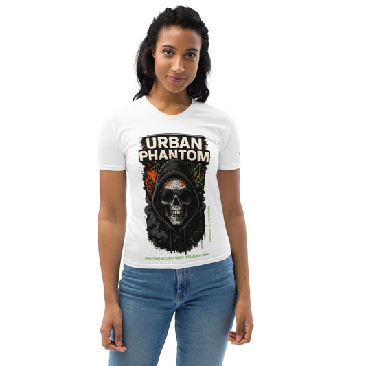 T-Shirt – Urban Phantom – Weiß – Produktansicht 2