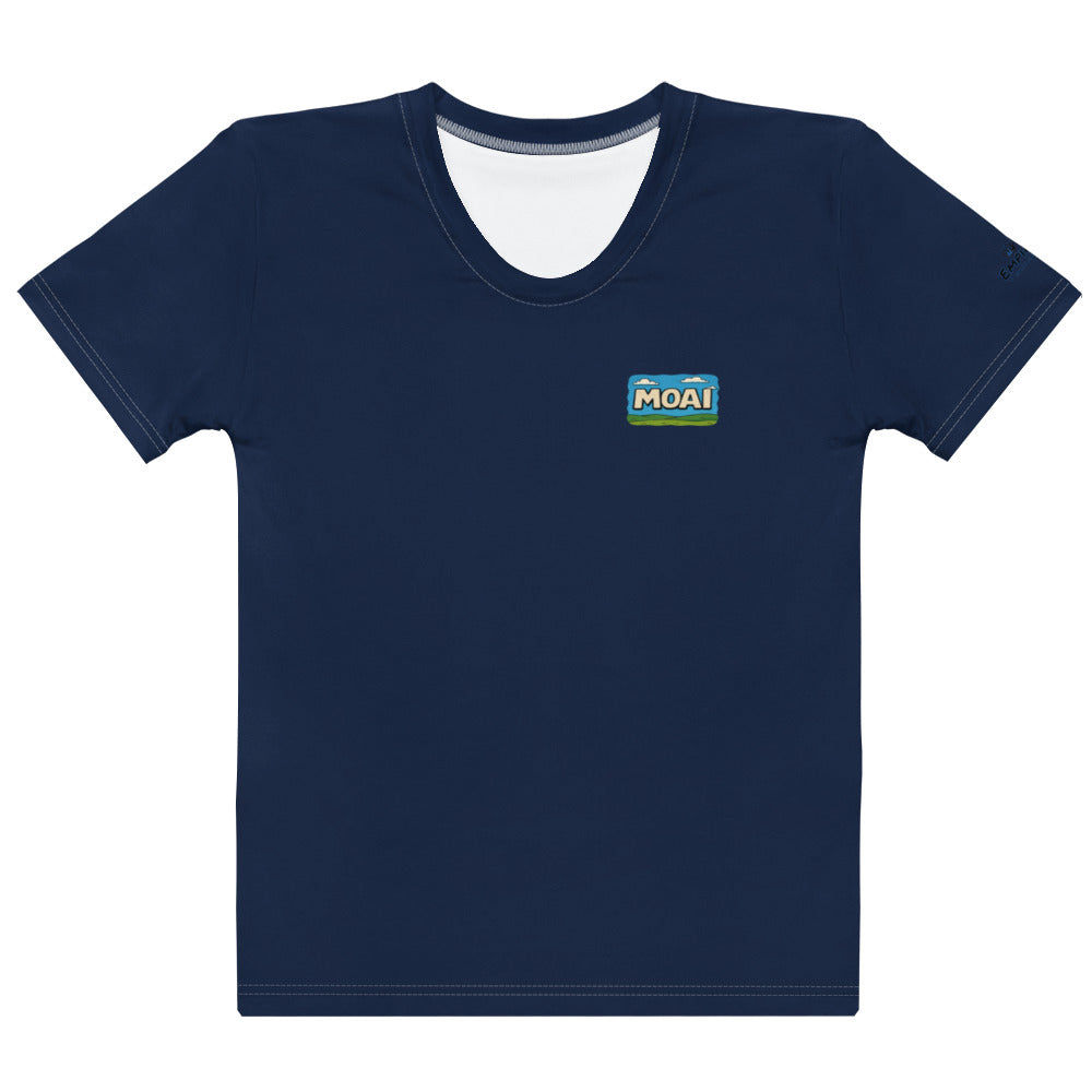 Backprint-T-Shirt – Moai – Produktansicht 4