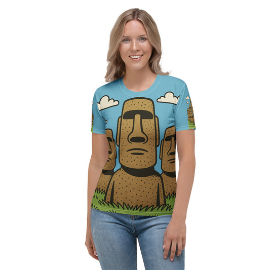 T-Shirt – Moai II – Produktansicht 2