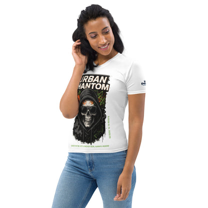 T-Shirt – Urban Phantom – Weiß – Produktansicht 3