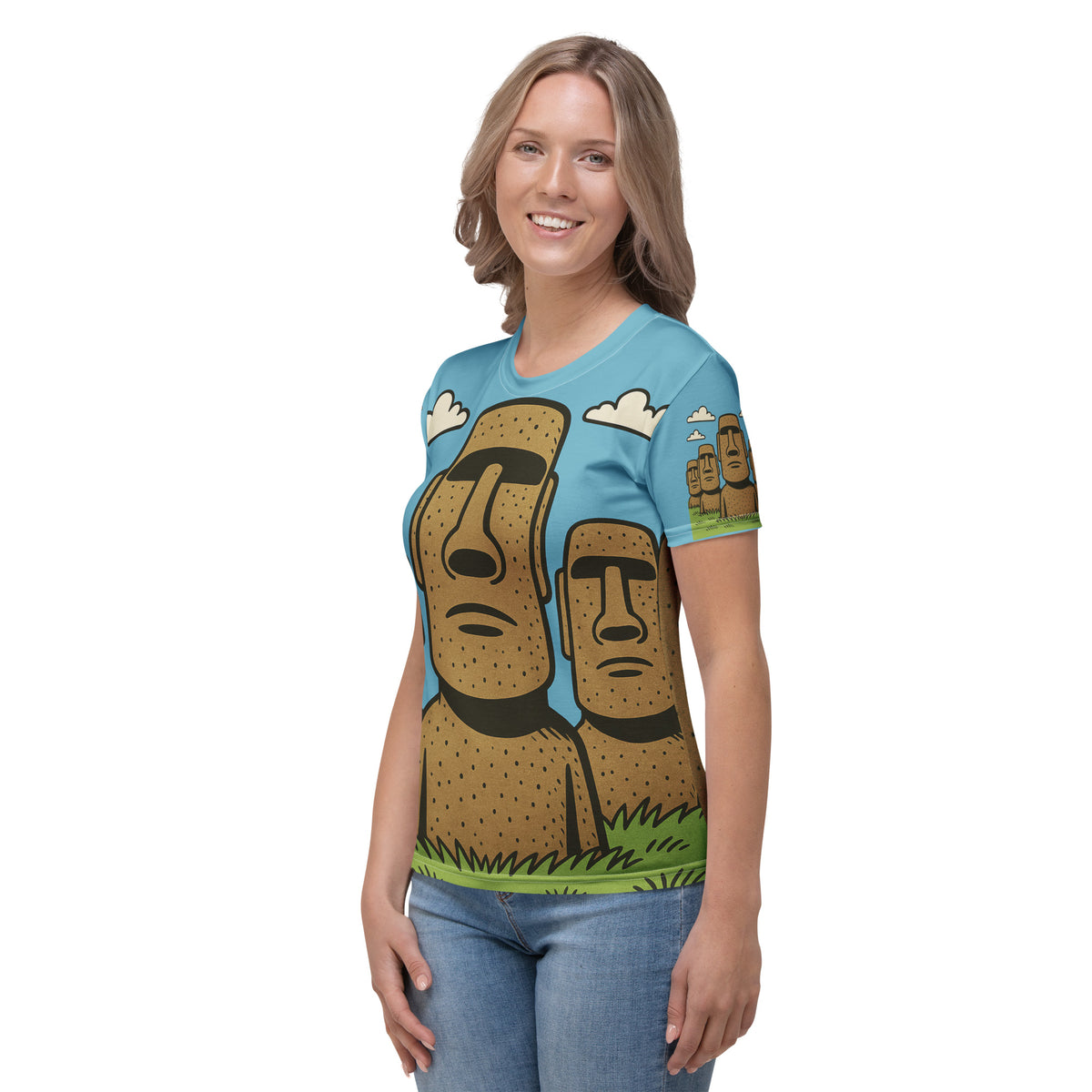 T-Shirt – Moai II – Produktansicht 4
