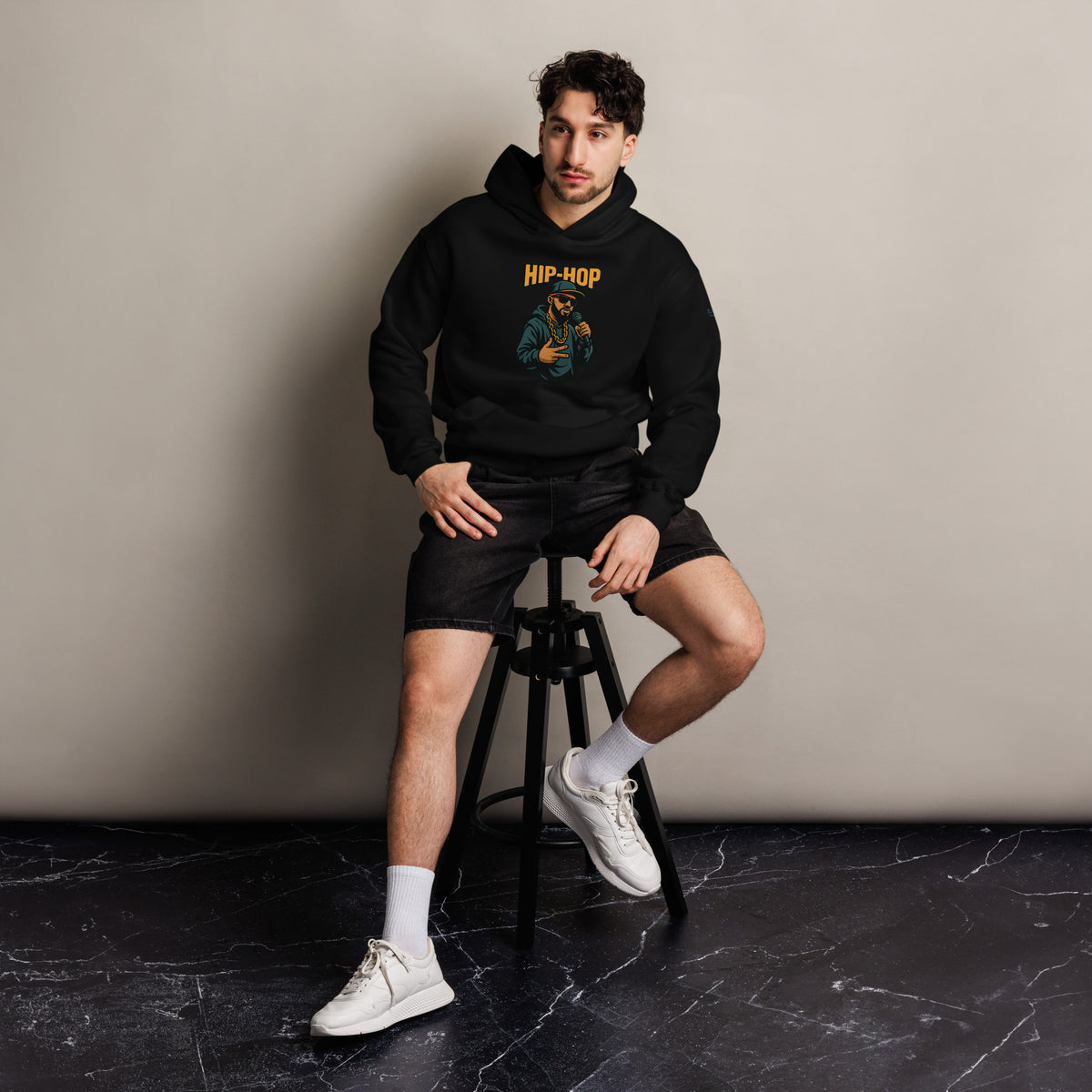 Oversized Hoodie – Hip Hop – Produktansicht 2