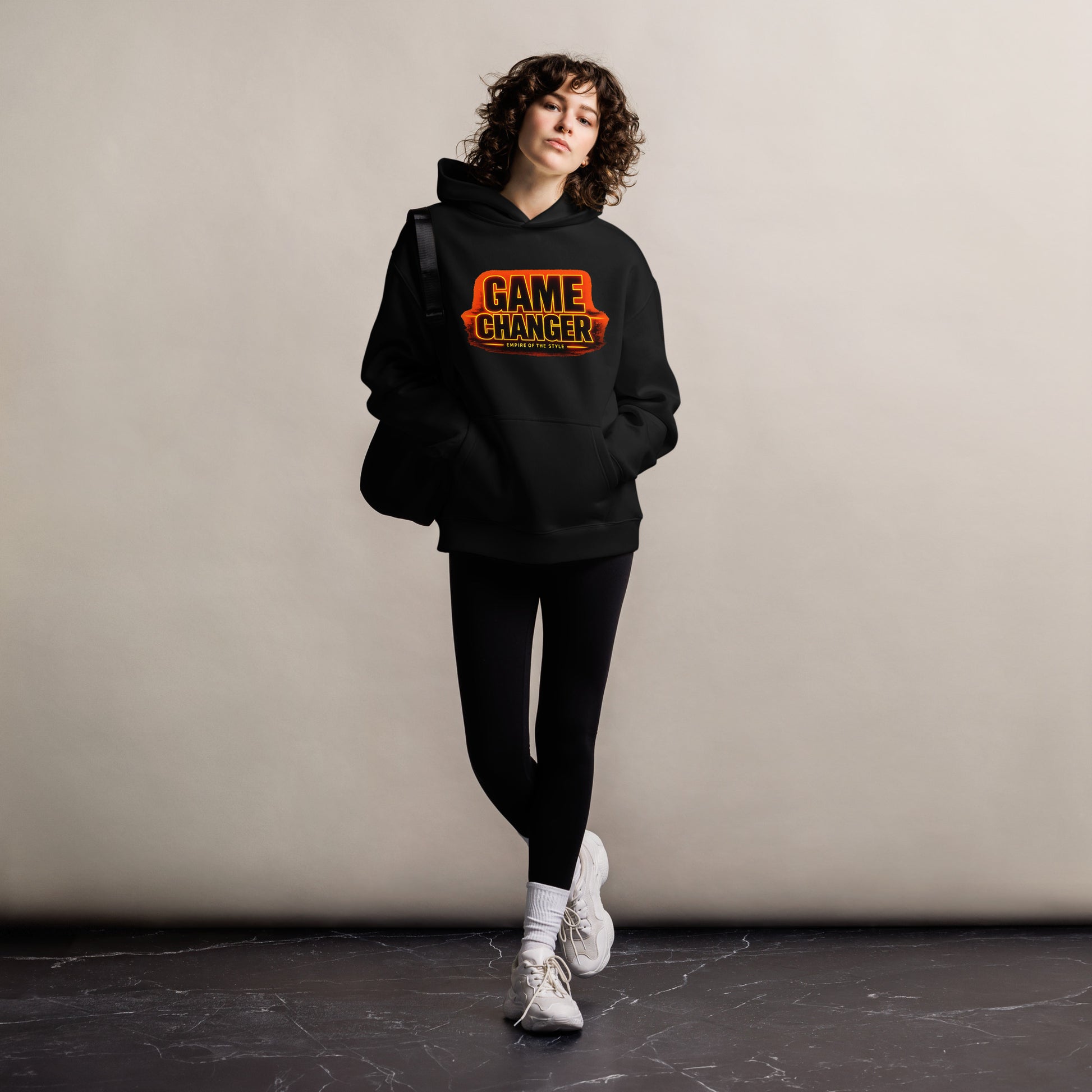 Oversized Hoodie – Game Changer – Produktansicht 1