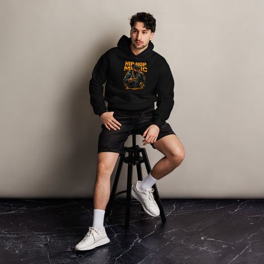Oversized Hoodie – Hip Hop Music – Produktansicht 1