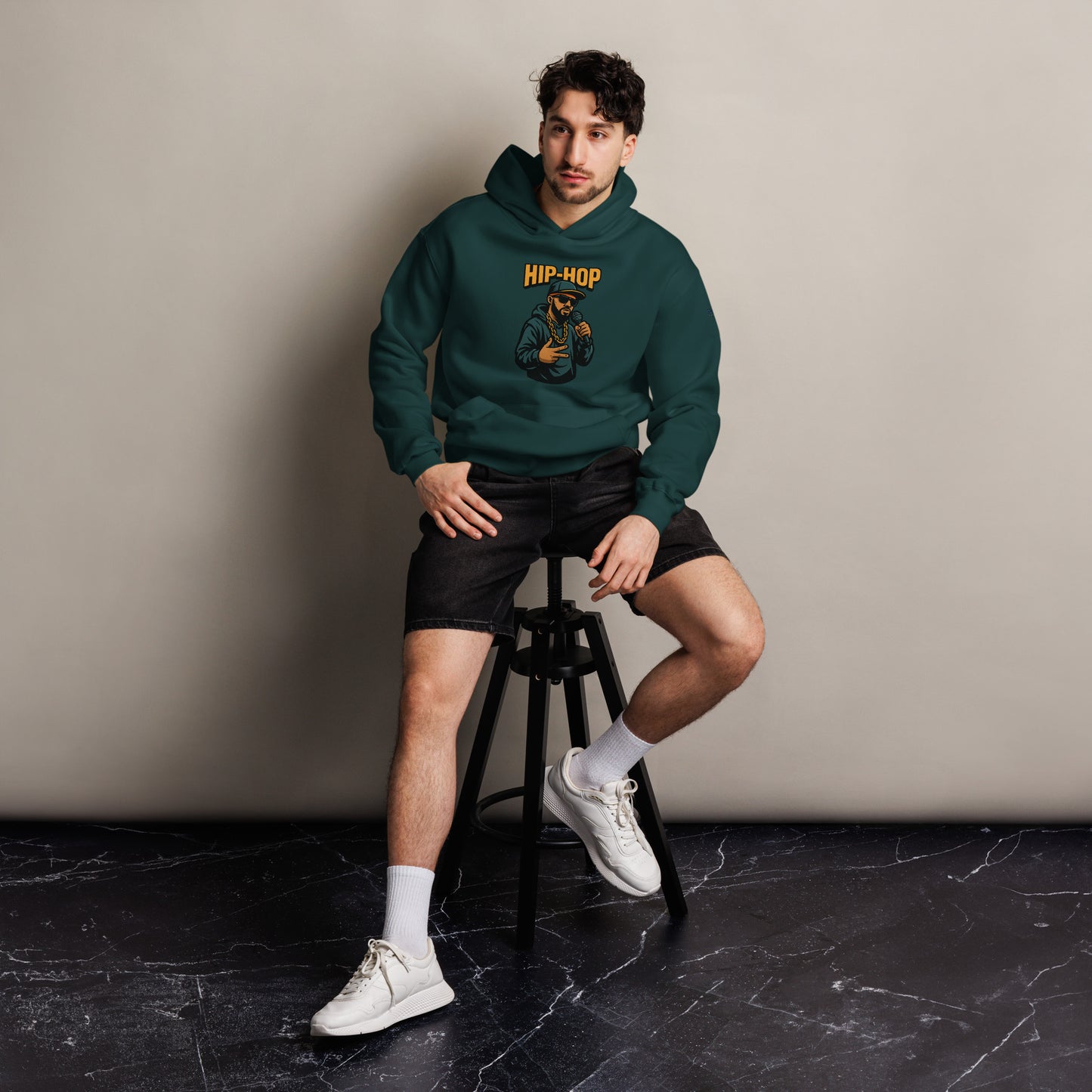 Oversized Hoodie – Hip Hop – Produktansicht 3