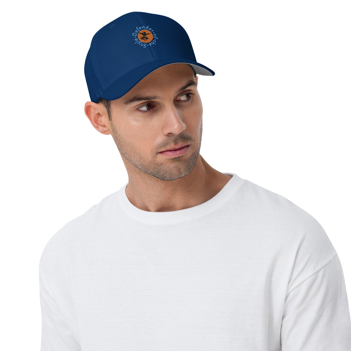 Cap – Defender of the Style – Königsblau – Produktansicht 2