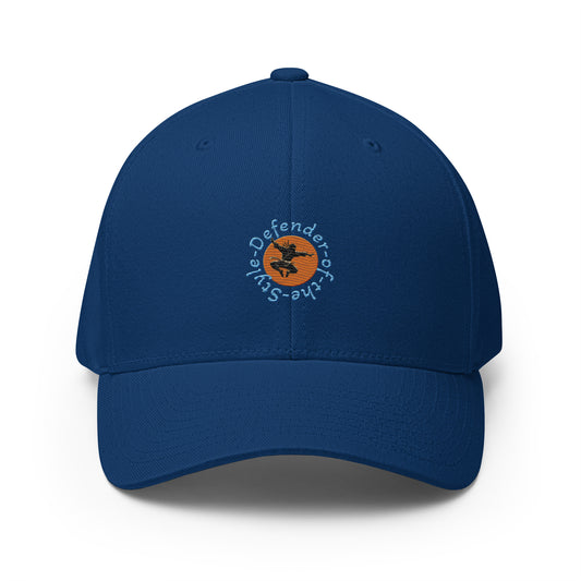 Cap – Defender of the Style – Königsblau – Produktansicht 1
