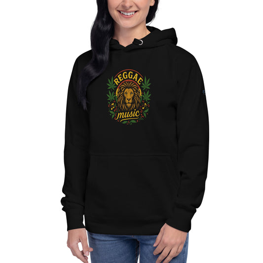 Hoodie – Reggae Music – Produktansicht 2