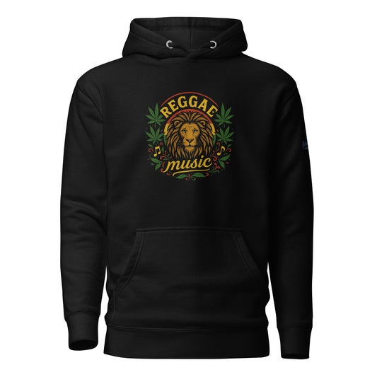 Hoodie – Reggae Music – Produktansicht 1