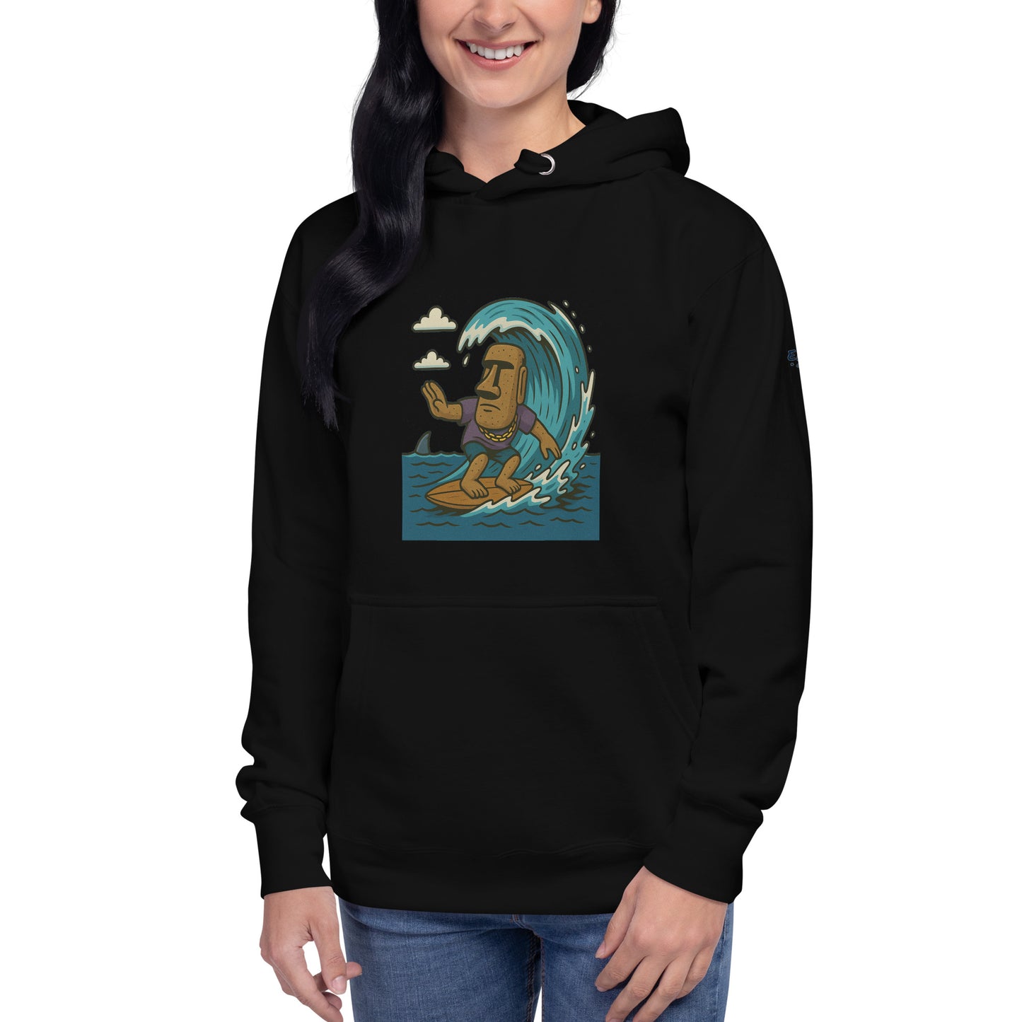 Moai Style – Hoodie – Produktansicht 2