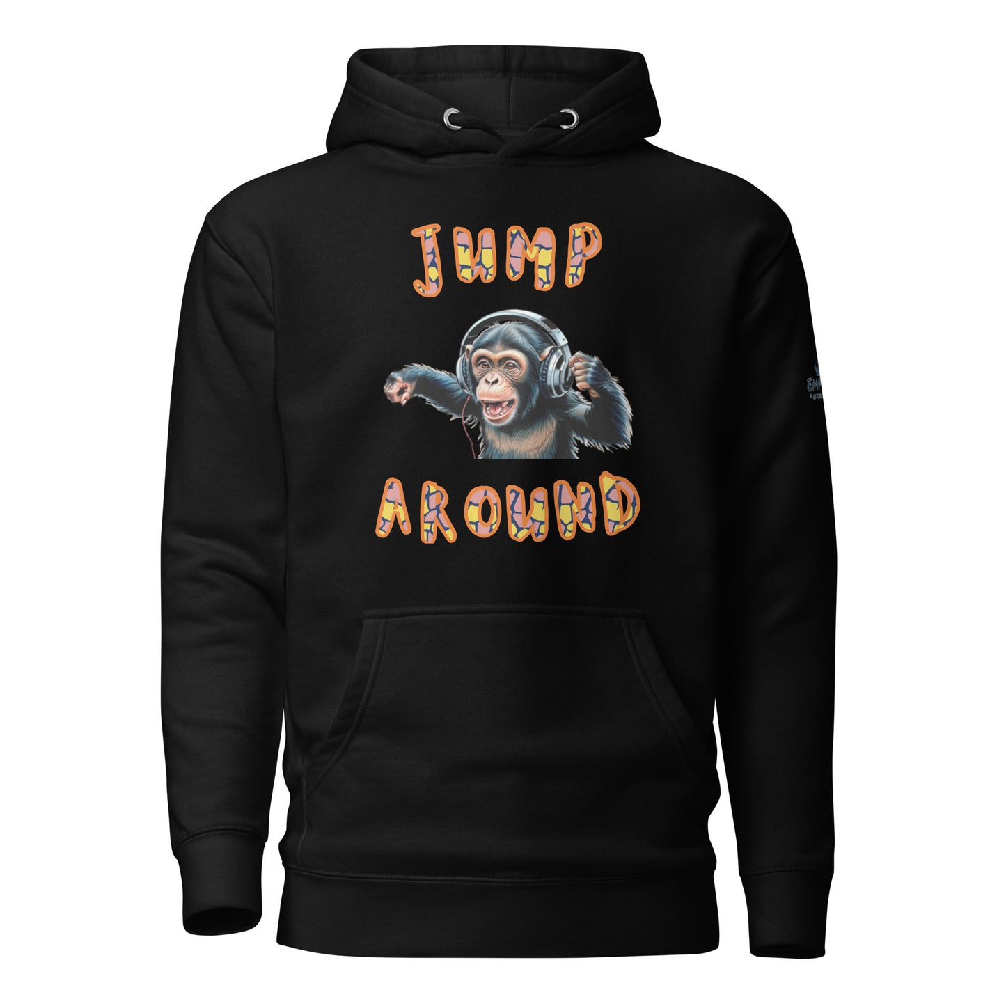 Hoodie – Monkey Music – Produktansicht 1
