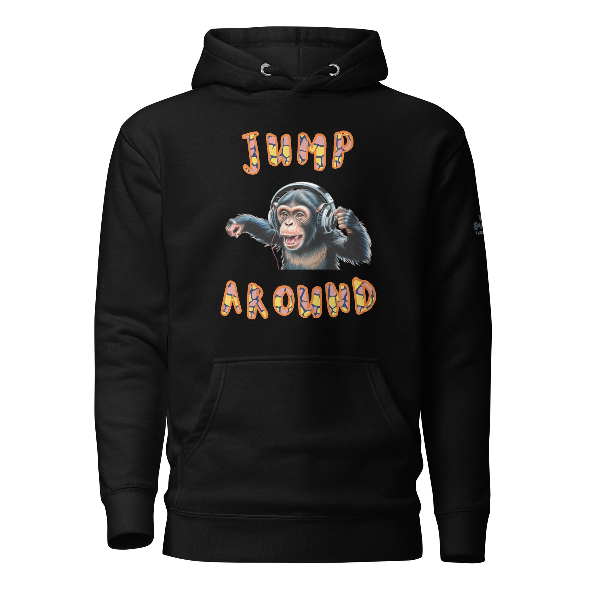 Hoodie – Monkey Music – Produktansicht 1