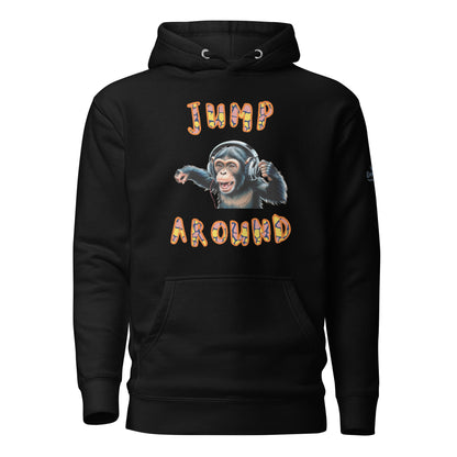 Hoodie – Monkey Music – Produktansicht 1