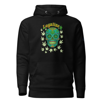 Hoodie – Legalize It – Produktansicht 1
