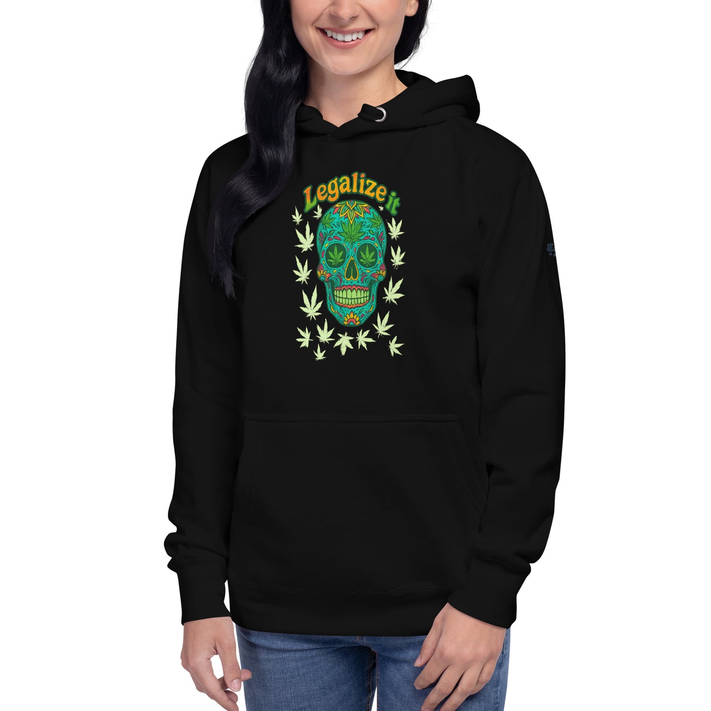 Hoodie – Legalize It – Produktansicht 5