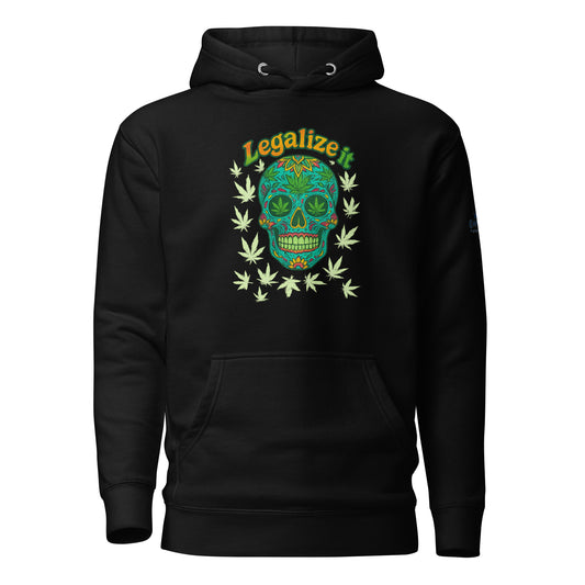 Hoodie – Legalize It – Produktansicht 1