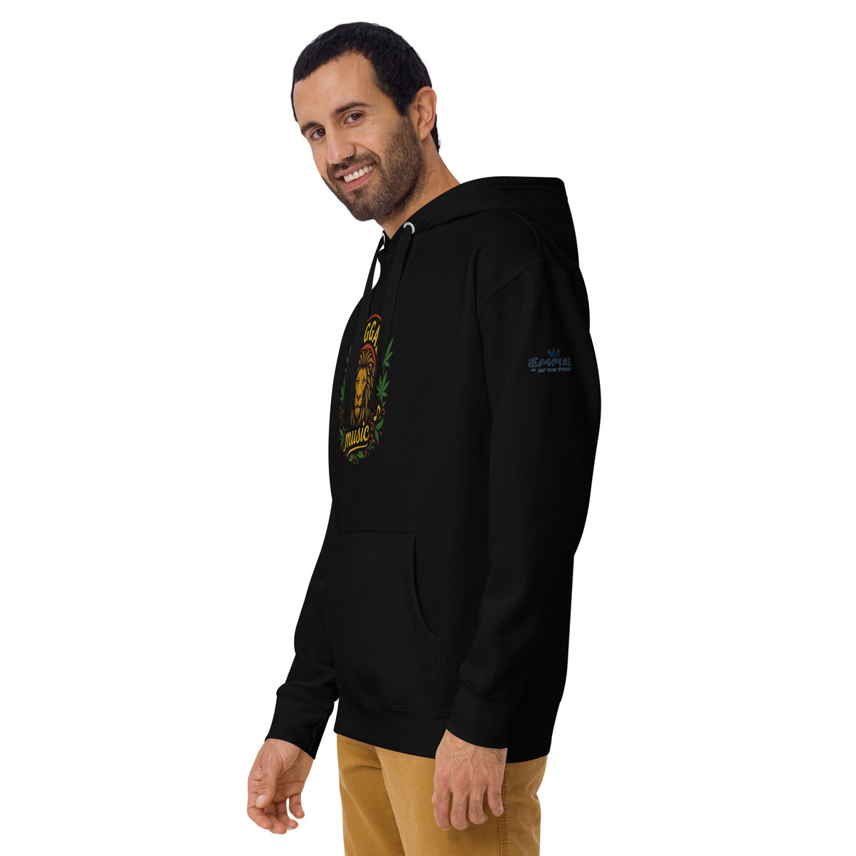 Hoodie – Reggae Music – Produktansicht 3